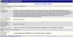 توظيف بمديرية التشغيل ولاية مدية(ملحق ادارة)