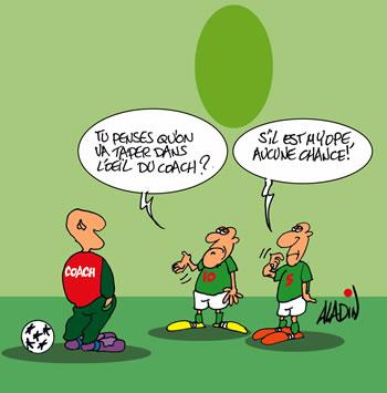 Les locaux sous l'oeil de Rajevac