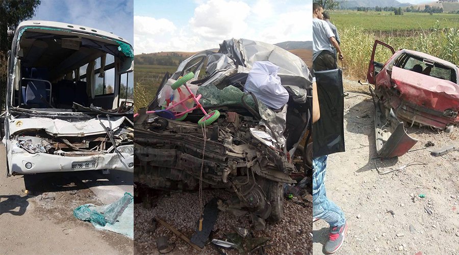 قتيلان و12 جريحا في 3 حوادث مرور بتيزي وزو