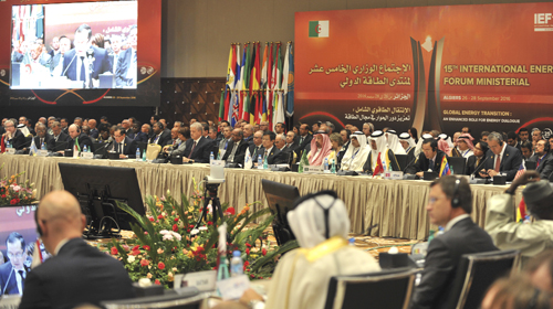 Réunion informelle de l'Opep à Alger