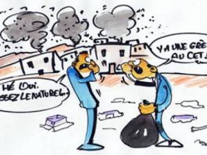 Environnement à Biskra - Grève au centre d'enfouissement technique (CET)