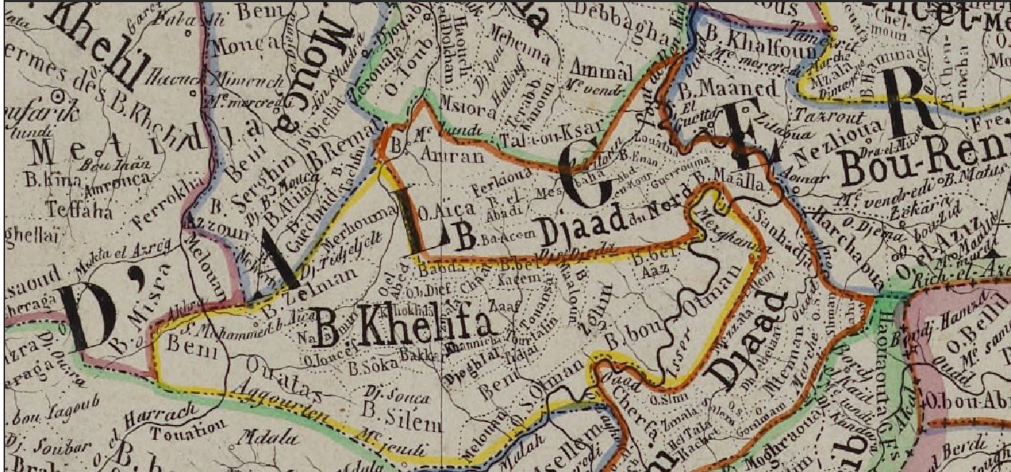 Origines des populations de la confédération des Beni Slimane