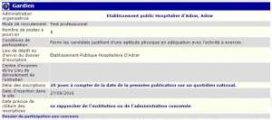 توظيف بالمؤسسة العمومية الاستشفائية ادرار (حارس)