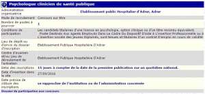 توظيف بالمؤسسة العمومية الاستشفائية ادرار (نفساني عيادي للصحة العمومية)