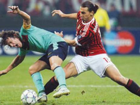 Ligue des champions : l'AC Milan attaque Barcelone dans un choc de titans