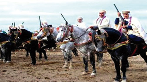 Le cheval à l'honneur