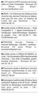 عروض عمل مختلفة (7) ليوم 29/09/2016