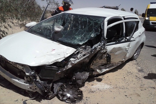 5 قتلى من عائلة واحدة في حادث مرور بمعسكر