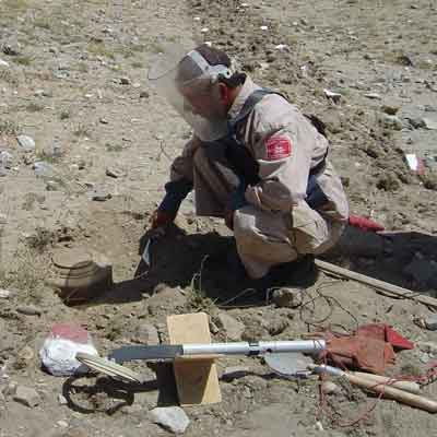 Présentation du rapport sur le déminage: L'Algérie demande un report de cinq ans