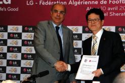 اتفاقية شراكة لمدة سنة واحدة               “أل جي” شريك جديد للفاف والمنتخب الوطني