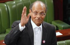 أعرب عن أسفه لإصابة المتظاهرين في مواجهات مع الشرطة               المرزوقي يؤكد على خطورة استمرار العنف في تونس