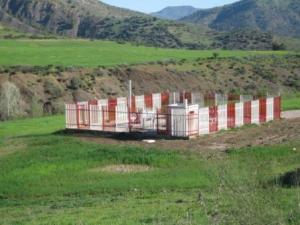 Draa Kébila, Mise en service du réseau de distribution du gaz naturel