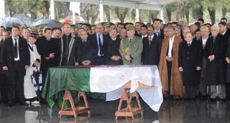 جنازة رئاسية للراحل أحمد بن بلة