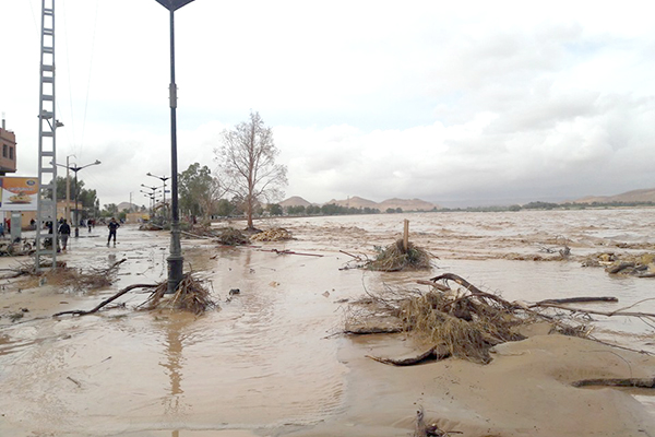 خمسة ملايير دينار خسائر فيضانات الأغواط