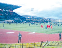 MCS - USMA/ Graves incidents à la fin du match