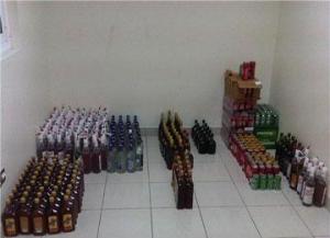 احتجاز 48 قارورة بيرة في مداهمة أوكار الجريمة في عنابة