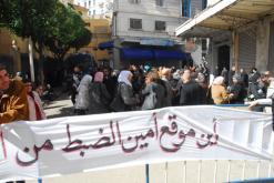 سب وشتم ضد عمال العدالة المضربين وتسجيل حالات إغماء جراء التهديد