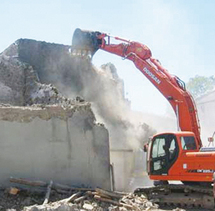 La construction illicite de l'ex-maire de Tissemsilt démolie