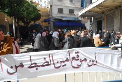 سب وشتم ضد عمال العدالة المضربين وتسجيل حالات إغماء جراء التهديد