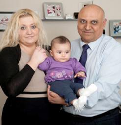 طفلة في الشهر السادس تتكلم!