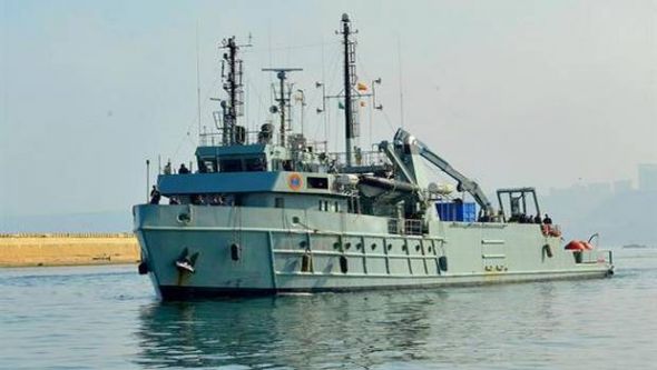 السفينة قاعدة للغطاسين الإسبانية 