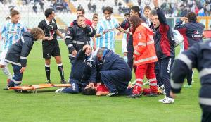 وفاة لاعب ليفورنو يجمد الكالتشيو