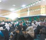 رايات القذافي تغزو تجمّع التكتل