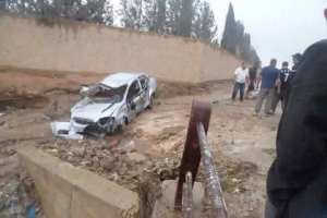 هلاك امرأة وخسائر معتبرة في فيضانات في تبسة