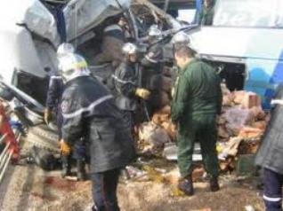 401 حادث مرور خلال أسبوع أسفرت عن 53 قتيلا و 696 جريح