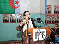 Louisa Hanoune accuse