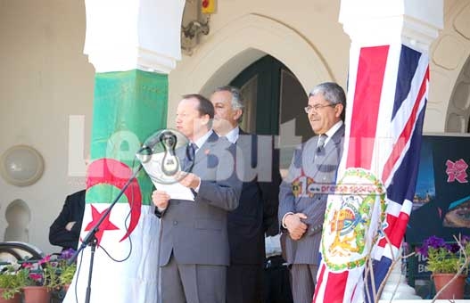 A 100 jours du début des JO de Londres 2012 : Grandiose cérémonie à l'ambassade britannique à Alger
