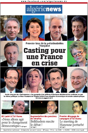 AlgerieNews 22 - 04 - 2012