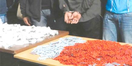 توقيف مروج مؤثرات عقلية في حالة تلبس بوهران