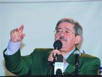Meeting d'Ahmed Ouyahia à CONSTANTINE