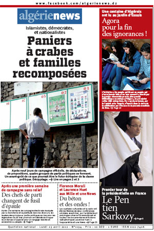 AlgerieNews 23 - 04 - 2012