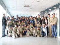 Les scouts de Tizi Ouzou à 'Liberté'