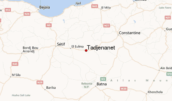 تاجنانت بميلة دون محطة نقل برية ومستشفى