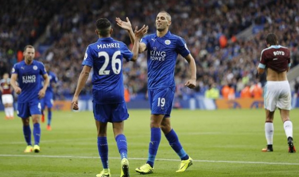 الصحافة الإنجليزية تنتقد رانييري بسبب محرز وسليماني