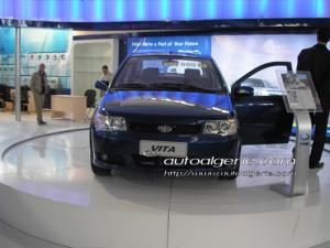 Salon de l’automobile d’Alger 2008 - Live : La FAW Vita C1 4 portes