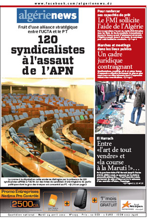 AlgerieNews 24 - 04 - 2012