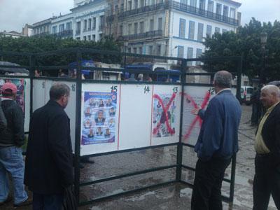 La patate et les candidats