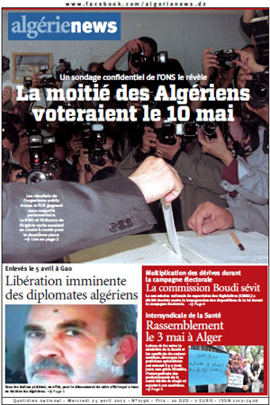 AlgerieNews 25 - 04 - 2012
