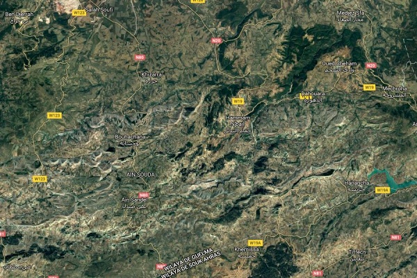 هزة أرضية بقوة 3.2 درجة بولاية قالمة