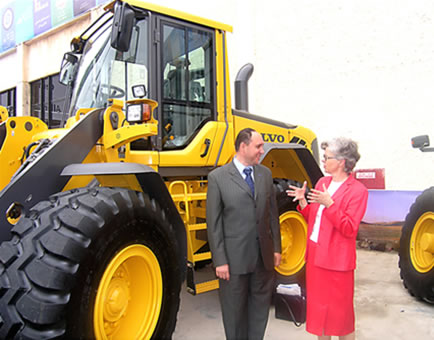 Volvo engins dans le groupe Cevital