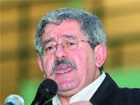 Ouyahia a animé hier un meeting à Tizi Ouzou