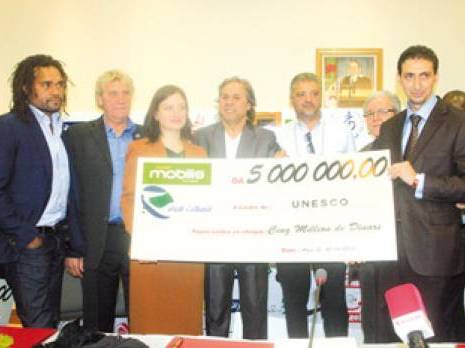 D'anciennes stars de football à Alger