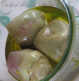 Artichauts à l'huile