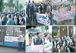 Grèves à l'éducation, transport, justice, santé'