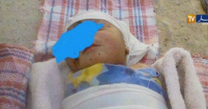 بالفيديو أطفال يعثرون على رضيعة حديثة الولادة في ورقلة