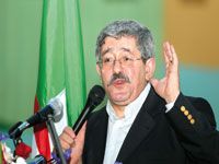 Ouyahia à Tiaret et À Mascara